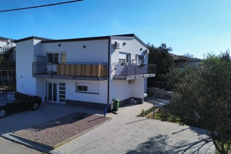 Posedarje - novi apartman A4 s vrtom u blizini mora, 34 m2