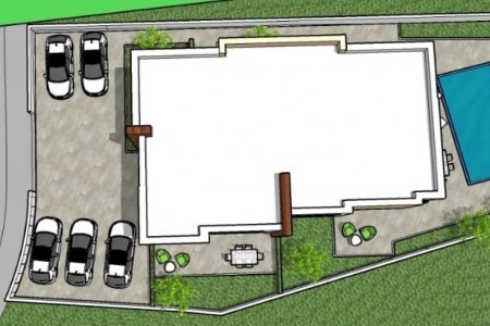 Vodice - dvosoban stan na 1. katu, novogradnja, 75 m2