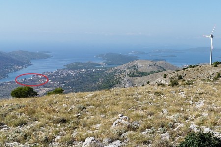 Greba&scaron;tica, građevinsko zemlji&scaron;te u blizini mora, 1026 m2