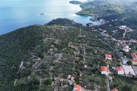 Dugi otok, Zaglav - građevinsko zemljište s pogledom na more, 410 m2