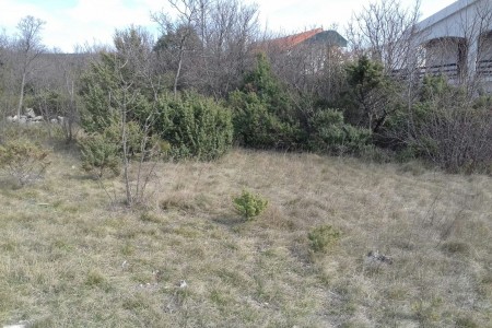 Maslenica - građevinsko zemljište s pogledom na more, 857 m2