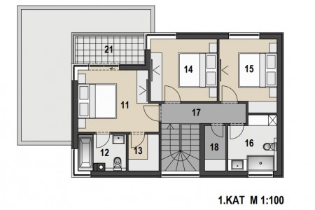 Pag, Mandre – četverosoban apartman 217 m2, drugi red do mora