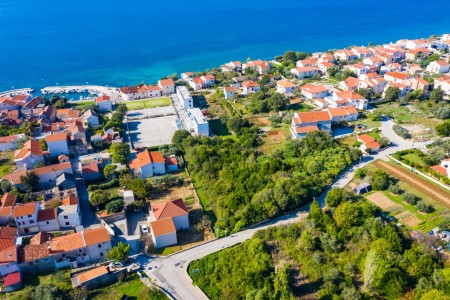 Zadar, Diklo - građevinsko zemljište s pogledom na more, 1750 m2