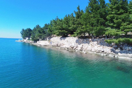 Starigrad Paklenica - building plot 1st row from the sea, 1000 m2