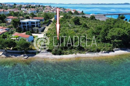 Pa&scaron;man, Ždrelac - poljoprivredno zemlji&scaron;te prvi red do mora, 1228 m2
