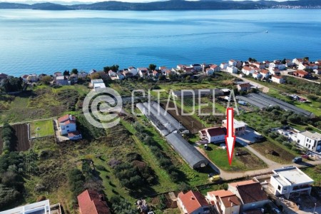 Bibinje, Punta - građevinsko zemljište u blizini mora, 466 m2 