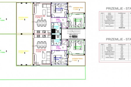 Sevid - novi dvosobni apartman s vrtom i zajedničkim bazenom, 72 m2