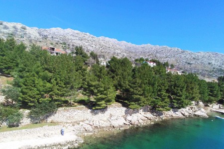 Starigrad Paklenica - building plot 1st row from the sea, 1000 m2