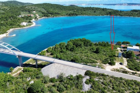 Pa&scaron;man, Ždrelac - poljoprivredno zemlji&scaron;te prvi red do mora, 634 m2