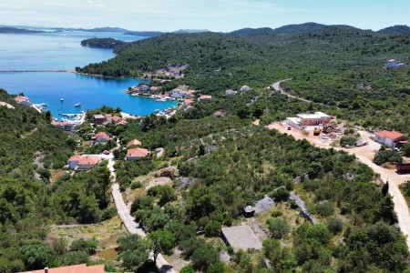 Dugi otok, Zaglav - građevinsko zemljište s pogledom na more, 563 m2