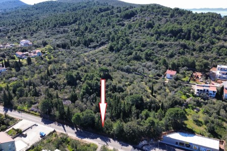 Pašman, Ždrelac - građevinsko zemljište 200 m od mora, 435 m2