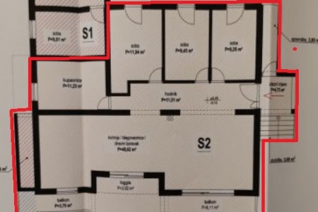 Bibinje - trosoban stan s pogledom na more, 148 m2