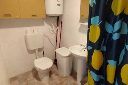 Karlobag, Ribarica - dvosoban apartman s pogledom na more, 82 m2