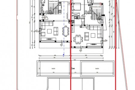 Vodice - nova namještena kuća za odmor s bazenom, 135 m2