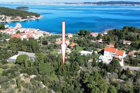 Pašman, Ždrelac - građevinsko zemljište 200 m od mora, 435 m2