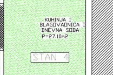Sv. Filip i Jakov, Turanj - apartman prvi red do mora, 54 m2