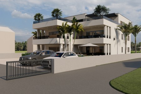 Privlaka - dvosobni apartmani u blizini mora, 73 m2, novogradnja iz 2026