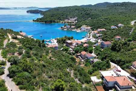 Dugi otok, Zaglav - građevinsko zemljište s pogledom na more, 726 m2