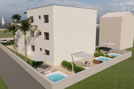 Privlaka - dvosobni apartmani u blizini mora, 73 m2, novogradnja iz 2026