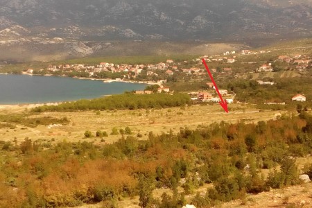 Rovanjska, građevinsko zemljište s pogledom na more, 700 m2