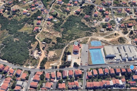 Zadar, Bokanjac - građevinsko zemljište, 1224 m2