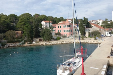 Otok Molat - građevinsko zemljište s građevinskom dozvolom, 474 m2