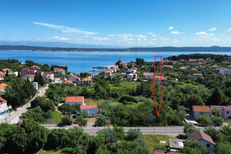 Pašman, Ždrelac - građevinsko zemljište 300 m od mora, 926 m2