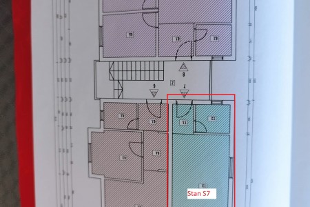 Turanj – nova garsonjera prvi red do mora, 28 m2