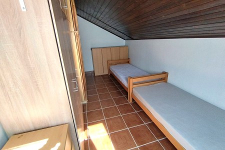 Karlobag, Ribarica - dvosoban apartman s pogledom na more, 82 m2