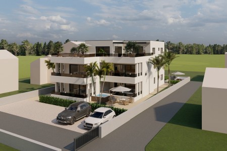 Privlaka - dvosobni apartmani u blizini mora, 73 m2, novogradnja iz 2026