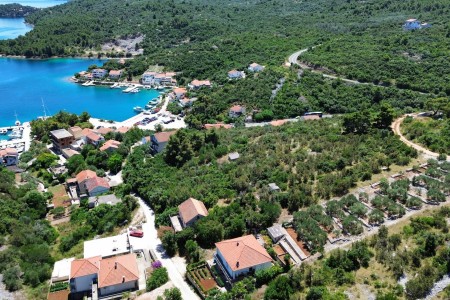 Sali, Zaglav - građevinsko zemlji&scaron;te s pogledom na more, 1360 m2