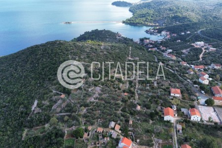 Sali, Zaglav - građevinsko zemlji&scaron;te s pogledom na more, 656 m2