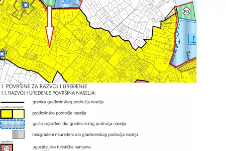 Pašman, Ždrelac - građevinsko zemljište s pogledom na more, 800 m2