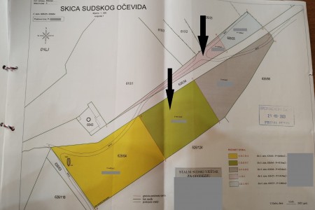 Zadar, Bokanjac - poljoprivredno zemlji&scaron;te uz put, 4516 m2