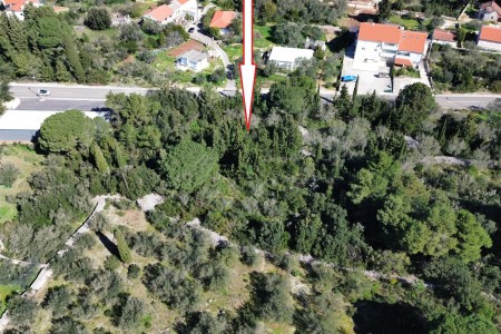 Pašman, Ždrelac - građevinsko zemljište 200 m od mora, 435 m2