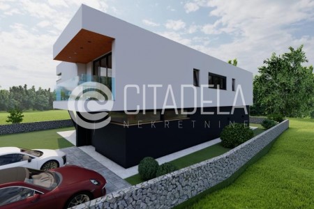 Novigrad - vila s bazenom drugi red do mora, novogradnja, 279 m2