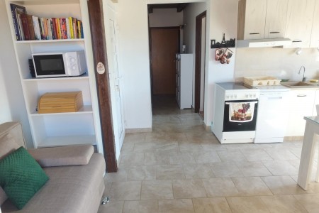 Karlobag, Ribarica - dvosoban apartman s pogledom na more, 82 m2