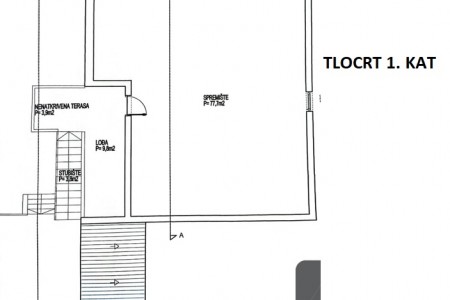 Posedarje - samostojeća kuća s dva stana 155 m2 i garažom 21 m2