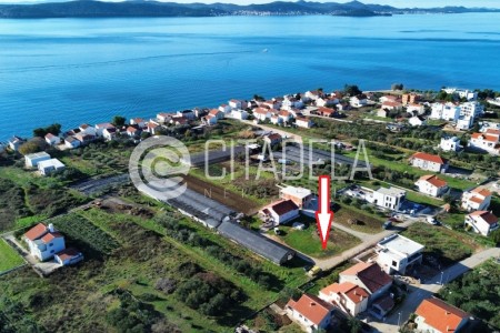 Bibinje, Punta - građevinsko zemljište u blizini mora, 466 m2 